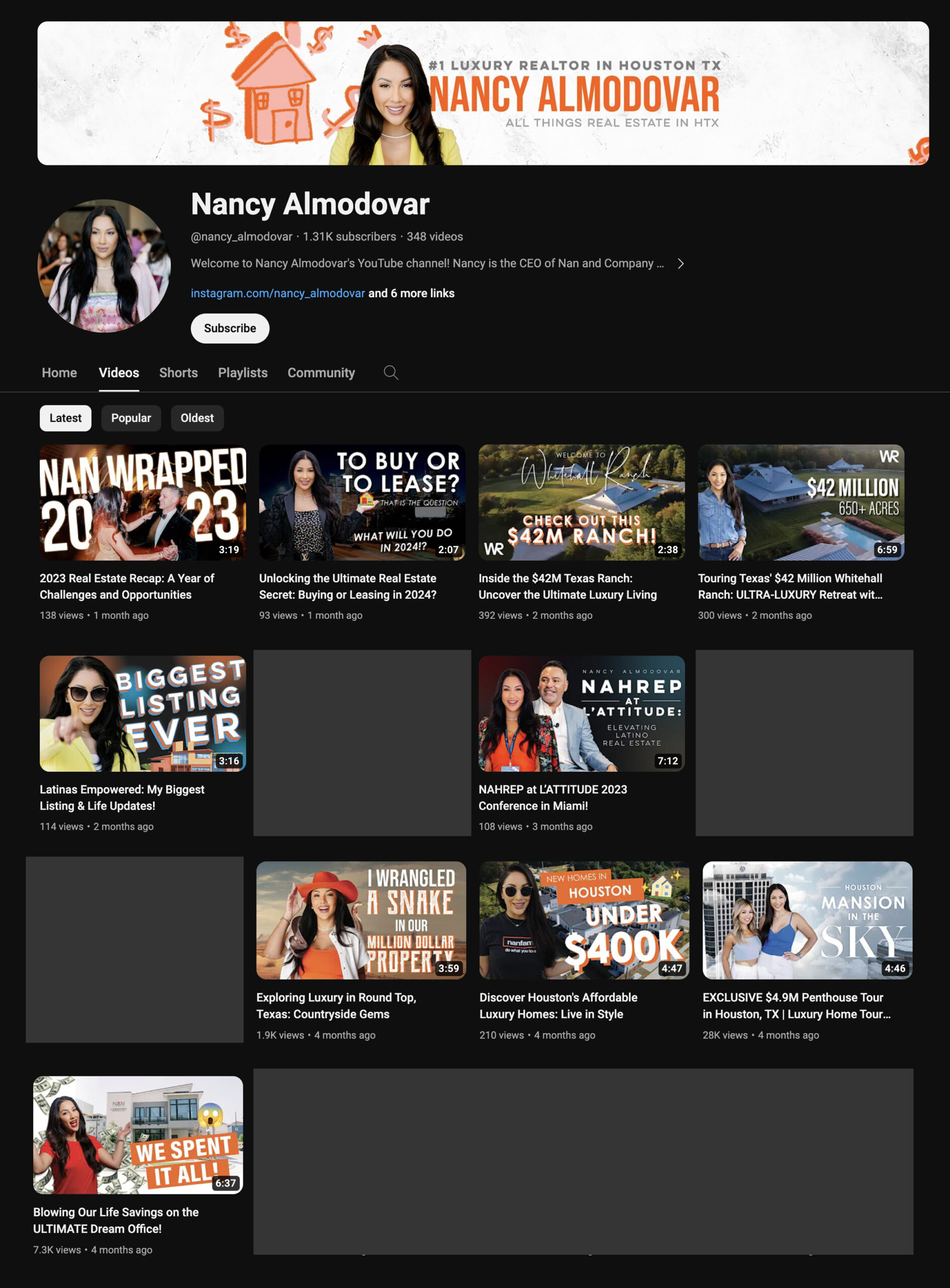 Nan and Company Properties – Youtube Thumbnails and Banners